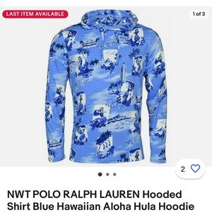Polo Ralph Lauren Hooded Shirt Size SP